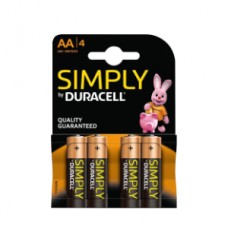 AA x 4 Simply Duracell Battery