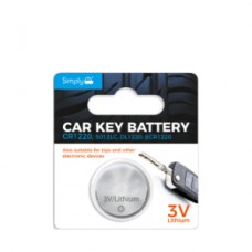 3v Key Fob Battery - Equiv 5012LC/DL1220/ECR1220