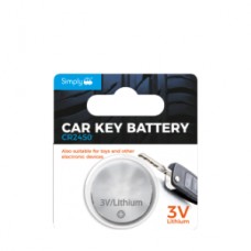 12v Key Fob Battery - Equiv 2450