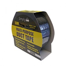 50mm X 50M Black Duct Tape