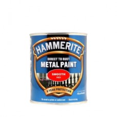 Hammerite Metal Paint Hammered Red 250ml