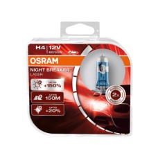 Osram Night Breaker Laser +150% H4 Car Headlight Bulbs