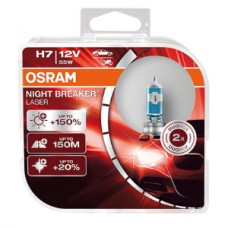 Osram H7 Nightbreaker Laser Twin Duo Pack