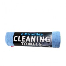 Kent Microfibre Cleaning Towels, Set Of 6