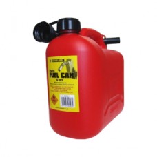 Plastic Fuel Can 5L Red