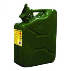 Streetwize Metal Jerry Can, 20 Liter, Green