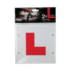 Kent Car Care L-Plates Magnetic Stick-On/ Tie-On