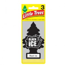 Little Trees Car Air Freshener - Black Ice (3 Pack)