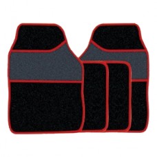 Streetwize 4 x Red Trim With H/Pad Mats