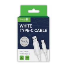 White USB Type-C Cab
