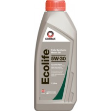 Comma Ecolife Fully Synthetic 5W30 Motor Oil 1 Litre