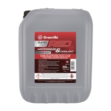 Granville Rapid Cool Red Antifreeze And Coolant 20 Litre